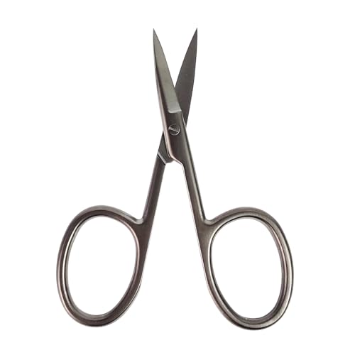 Fly Tying Scissor All Purpose 4inch Straight Scissor (gunsmoke) - color: Gunsmoke
