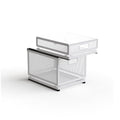 Pull Out Cabinet Organizer, Slide Out Drawers Fixed with Adhesive Nano Film, Pantry Shelves Sliding Drawer Storage Organization for Kitchen (Double Layer 11.8 * 9.4 * 12.3inch/30 * 24 * 31.2cm) - size: 11.8*9.4*12.3inch/30*24*31.2cm