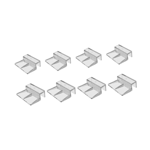 8 Pieces Fish Tank Lid Holder Covers Bracket Aquarium Lid Clips