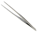 7 Inch Nickel Plated Uitlity Tweezers With Straight Tips: S1-08528-Z03 : ( Pack of 2 Pcs. )