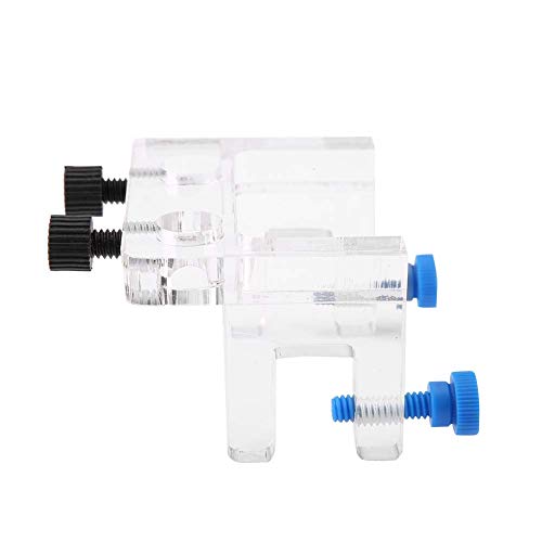 Acrylic Aquarium Probe Hose Holder, Clear Hanging Aquarium Fixture Holder, Soft Tube Pump Holder for Holding Dosing
