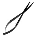 Garneck Aquarium Plant Scissor Portable Aquatic Trimmer for Precision Aquascaping Ergonomic Design for Fish Tank Maintenance Water Grass Supply Tool