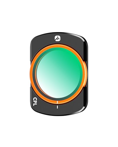 Magnetic CPL Polarizer Filter for DJI Osmo Pocket 4/3 – Reduce Glare & Reflections, Enhance Color and Contrast, Ultra-Thin Multi-Coated HD Glass, Snap-On Gimbal Safe