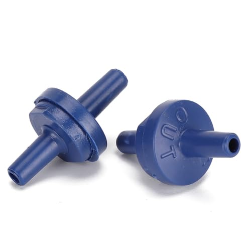 20Pcs 4mm Plastic Aquarium Air Pump Check Valves Anti-Backflow Water Protection Non-Return Valves for Fish Tank Oxygen Pumps