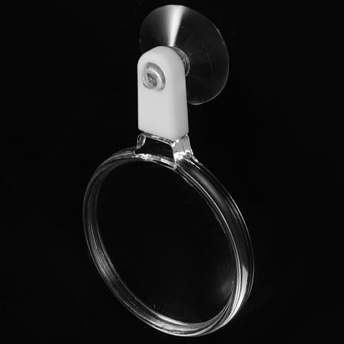 Sosoport Aquarium Magnifier Fish Tank Suction Magnifying Glass 2X Magnification Coral Viewing Glasses