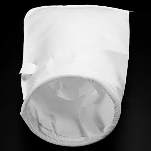 uxcell 0.5 Micron Paint Filter Bag PE Strainer for Filtering Paint, Gasoline, Fuel, Home Brewing (7.09"x7.09"x16.93") - size: 0.5 Micron