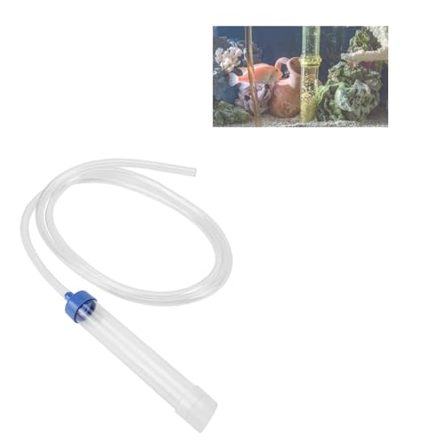 KUIDAMOS Aquarium Manual Water Changer Gravel Cleaner Siphon Tube Fish Tank Tidyning Tool Fish Tank Gravel Cleaner Aquarium Vacuum Siphon Fish Tank Drainer Gravel Cleaners