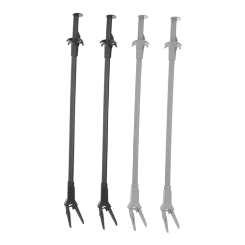 POPETPOP 4pcs Extra Long Aquarium Plant Tweezers Stainless Steel Water Plants Tool for Fish Tank Maintenance Feeding and Aquatic Planting for Efficient Clamping and Cleaning