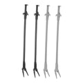 POPETPOP 4pcs Extra Long Aquarium Plant Tweezers Stainless Steel Water Plants Tool for Fish Tank Maintenance Feeding and Aquatic Planting for Efficient Clamping and Cleaning
