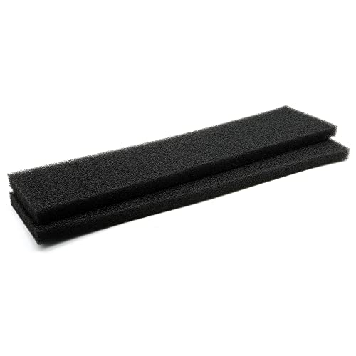 ALEGI Aquarium Filter Sponge Pad 30PPI / 40PPI / 60PPI Bio Sponge Filter Media Cut-to-Size Foam for Fish Tank, Pond Filter (19.5" x 4.72" x 0.78" - 40ppi) - size: 19.5" x 4.72" x 0.78" - 40ppi