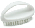 Scrub Brush for Cleaning Scrubbing Heavy Duty Stiff Nylon Bristles Cleaning Brush Multi-Purpose, White & Small Size - color: White