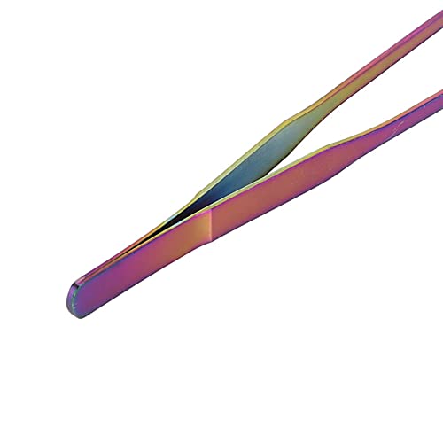 Aquarium Tweezers, Feeding Tongs 27cm Stainless Steel Long Tweezer Planted Tongs Feeding Tools Long Tweezers for Aquatic Plants, Reptile, Snakes, Lizards, Feeder (27cm