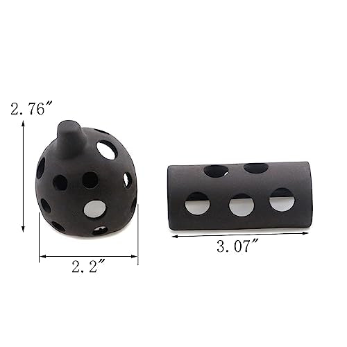 MY MIRONEY 4Pcs Ceramic Shelters Aquarium Ceramic Rock Cave Shelter Shrimp Betta Lizards Hideaway Breeding Cave Cubic Hideout Fish Tank Decor Ornament