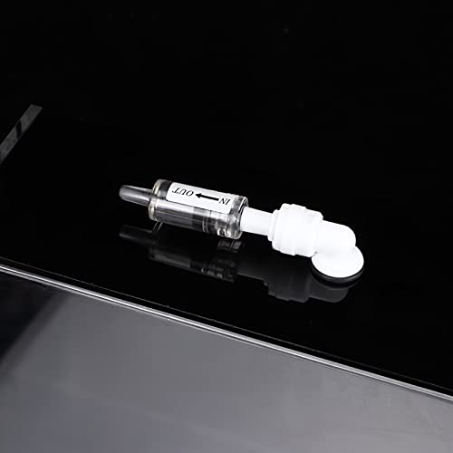 Ejoyous Overflow Box, Acrylic Self Start Siphon Hang On Overflow Box for Fish Tank Aquarium