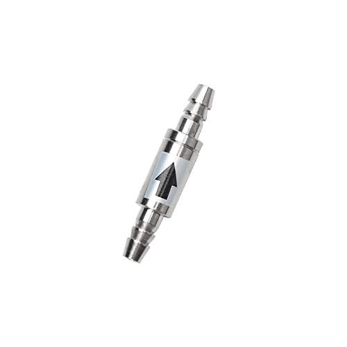 CO2 Glass Aquarium Supply Accessories, CO2 Diffuser CO2 Drop Checker CO2 Bubble Counter Check Valve for Aquarium Planted Tank (Check Valve)