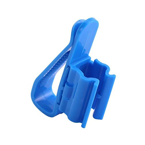 COLLBATH 4pcs Aquarium Filtration Hose Clamp Set Fit for Fish Tanks Buckets Easy to Attach Stabilize Water Hose - size: 8.50X2.60X1.80CM