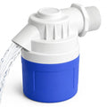 1 Inch NPT Threaded Automatic Water Float Valve, Heavy Duty PVC Auto Water Level Control Valve for Livestock Water Trough, Water Tank, Pool, Pond, Aquarium（1 Pack） - size: 1 Inch