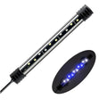 DaToo LED Aquarium Light 3 W Underwater USB Fish Tank Light White and Blue Submersible Aquarium Light 7in - size: White + Blue