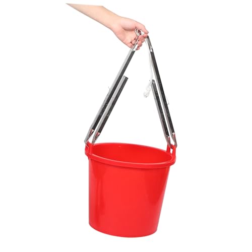 STOBAZA Utility Bucket with Handle for Animal Water Storage and Gardening for Farming Camping and Cleaning Tasks
