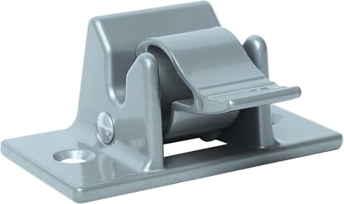 LXJZCPCompatible 3104653.005 3310811.009M RV Camper Trailer Bottom Mounting Bracket V/Camper/Trailer - A&E/ Awning Arm Lower Mounting Foot Grey and White Combination (2 Grey) - color: 2 Grey【H+T】