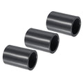 PATIKIL UPVC Pipe Fitting 1" Socket Schedule 80, 3 Pack Straight Coupling Adapter Connector, Gray - size: 1 Inch