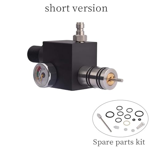 HPA 4500PSI Z Valve Gas Cylinder Refill Filling Adapter Compressor Air Tank Soft Connector Soda Accesories for Diving Aquarium(Short Pattern) - size: Short pattern