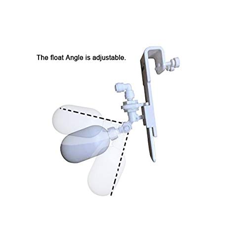 MALIDA Auto Water Filler Power Free Water Level Controller Auto-top-Off Automatic Marine Aquarium Water Changer with Float Valve, Vacuum Water Flow Regulator and Controller Perfect for Adding Water.