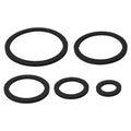Fish Tanks Floating Plant Rings 5/10pcs Floating Plant Corral Aquariums Feeding Rings Safe Fishtanks Food Holder - size: Black-C