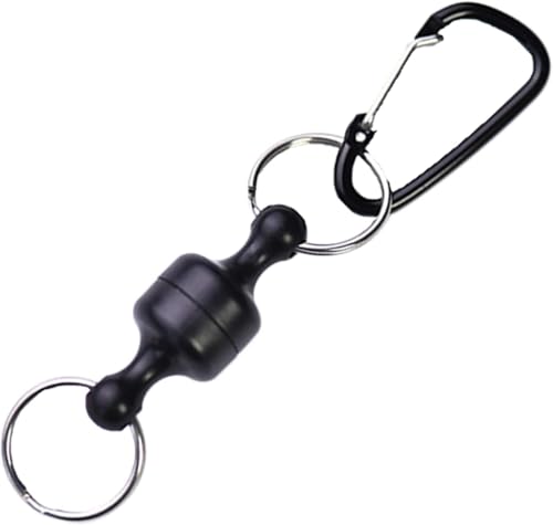 Fishing Strongest Magnetic Net Release Magnet Clip Holder Retractor, Quick Release Keychain with Super Strong Magnet, Fly Fishing Magnetic Buckle Fishing Equipment,Accessories