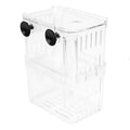 Petzilla in-Tank Aquarium Breeder Box for Fish Tank, Breeding Incubator for Small Fish Hatchery, Acrylic Divider for Shrimp Clownfish Aggressive Injured Fish (Small) - size: Small