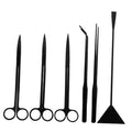 TOYANDONA 1 Set Aquascaping Tools for Efficient Maintenance Stainless Steel Tweezers Scissors Spatula for Safe Handling and Precision Trimming of Aquatic Plants