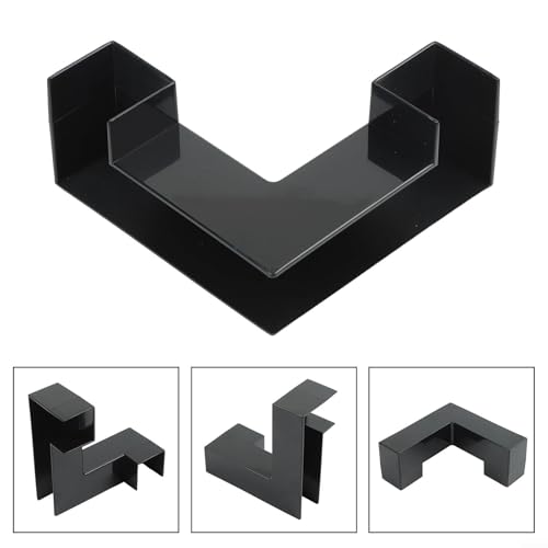 Aquarium Tube Viewing Tunnel: Plastic Fish Hiding and Betta Fish Tunnel, Corner Shelter for Shrimp Hideout, Small Fish Refuge Decor