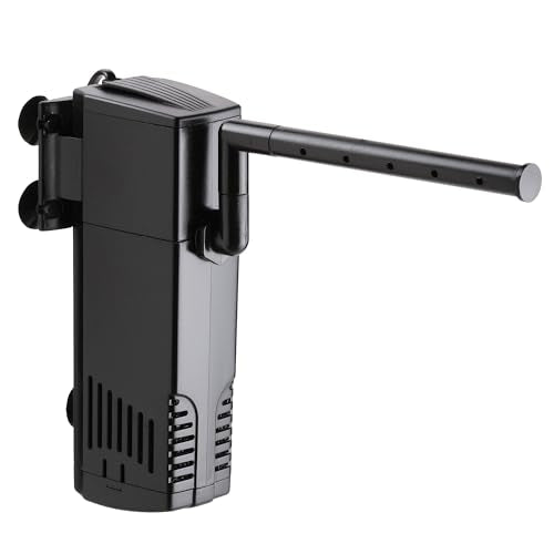 NICREW Aquarium Internal Filter, Submersible Power Filter for Fish Tanks 40-66 Gallon, 264 GPH - size: Magi 1000: 40 - 66 gal