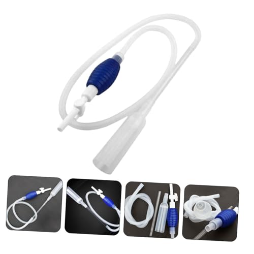 TOYANDONA Aquarium Water Changer Manual Pump Siphon Cleaner Gravel Vacuum Tool Medium Size for Fish Tank Cleaning and Gravel Washing