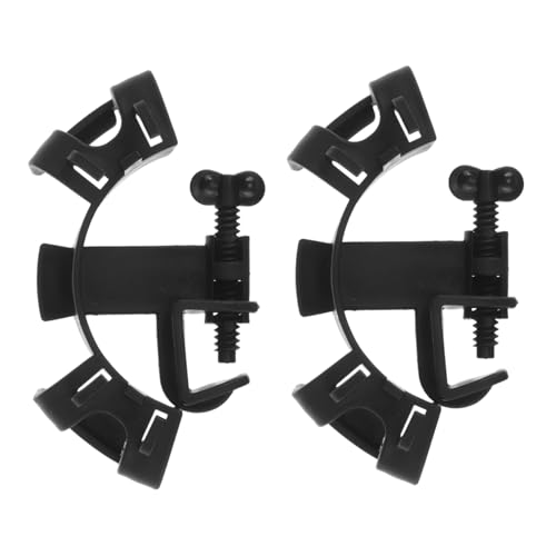 Yardwe 2Pcs Aquarium Hose Mounting Clip Plastic Water Pipe Holder for Fish Tank Turtle Tank Easy Installation Stable Secure Design for Hose Versatile Use Homes Offices Pet