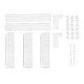 Frag Rack Clear Acrylic Vertical 3Tier Hanging Fragment Holder for Saltwater Reef Aquarium Fish Tank with Base Platforms