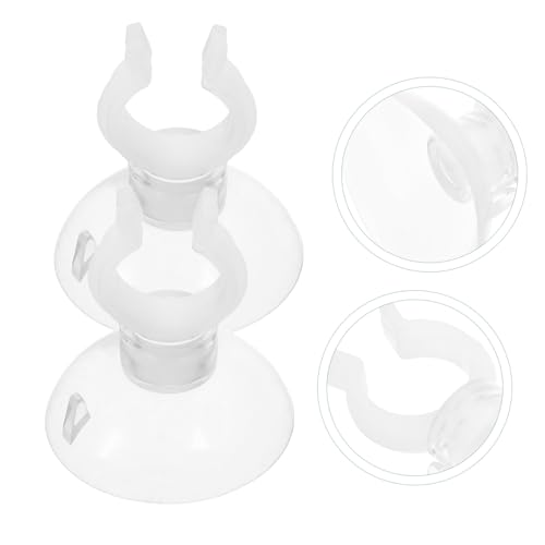 Toddmomy 20pcs Aquarium Cup Tubes Clips Fish Tank Water Hose Holders Tubing Clips for Secure Fixation for Aquariums Easy Installation