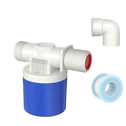 Automatic Water Level Control Valve Inside Type,Inner Top Float Uesd for Tank, Solar Energy, Auto Pot, Aquarium Valve, Tank Traditional Upgrade（3/4"side） - size: 3/4"Side water inlet