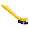 Rubbermaid Commercial Products 8.5" Tile and Grout Scrub Brush, Plastic Bristles, Black, for Industrial/Professional Use On Grout, Tile, and Other Small Areas (Pack of 12) - size: 8.5" (Pack of 12)