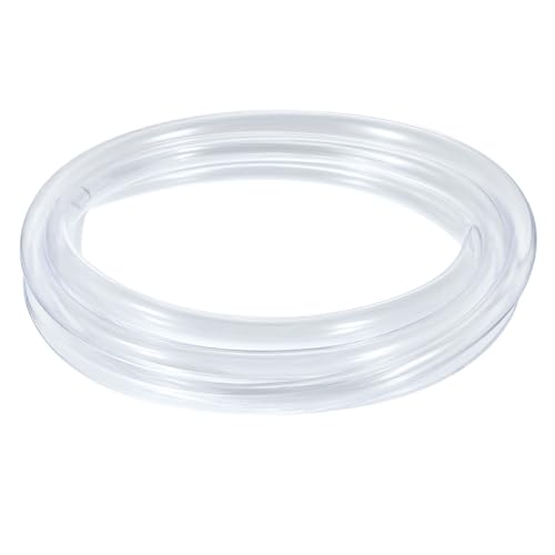 PATIKIL PVC Tubing 5/9" ID x 5/8" OD (14 mm x 16 mm) 5 Ft / 1.5 Meter, Flexible Clear Vinyl Tubing Water Hose Tube for Reverse Osmosis Systems Water Filters, Clear - size: 5/9" x 5/8" x 5 Ft