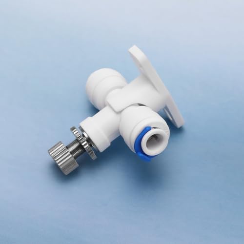 2pcs RO Water Flow Control Valve Compatible with 1/4 Inch Hose OD POM Plastic for RO Water Systems/Pure Water Systems/Water Purifiers/Water Dispensers