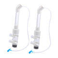 2 Sets 40mm Acrylic Automatic Fish Egg Collector and Incubator Dual Kit with Enhanced Oxygen Supply for Shrimp Eggs and Fry in Breeder Tank and Fish Hatchery Setups
