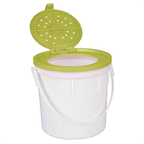 Flambeau Outdoors 6060BC 4 Quart Minnow Can, Live Bait Fishing Storage Bucket, Lime Green/White - size: 1 Gal., style: 1 Gal.