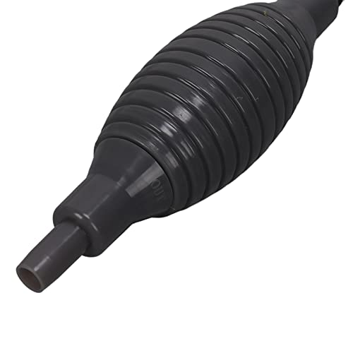 Aquarium Water Changer, Manual Multifunction Siphon Gravel Vacuum Cleaner with Flow Control Valve and Securing Clip, for Medium and Large Fish Tanks, 2.4m Flexible Rubber Hose
