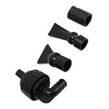 Zerodis Waterflow Aquarium Outlet Water Connector Universal Rotation Head Water Outlet Parts Kit Equipped with an Anti Siphon Function Fish Outlet Adjustable Aquarium Supplies