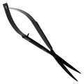MERRYHAPY Aquarium Plant Scissors Portable Water Plant Trimming Tool Aquarium Scissor for Fish Tank Aquascaping and Maintenance Curved Design