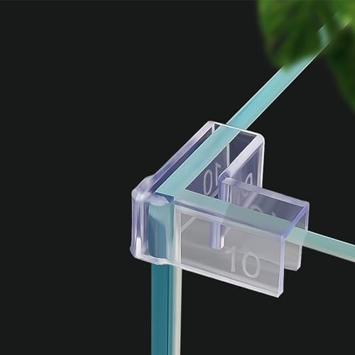 Transparents Aquariums Corner Protectors for Impacts Resistance Leak and Stability in Homes or Fish Tanks Aquariums Corner Protectors - color: 8mm