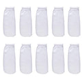 ALEGI Aquarium Filter Socks 4 inch by 14 Inch Long, 200 Micron - 4 Inch Ring Aquarium Felt Filter Bags (4 by 14 Inch - 10Pack) - size: 4 by 14 Inch - 10Pack