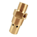 Air Compressor Check Valve Fit for Campbell Hausfeld 1/2" Male NPT Tank x 3/8" Compression Tube x 1/8" NPT Unloader Port Brass One-Way Flow Control Valver Replace One-way