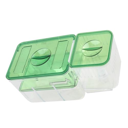 Self-Guided Fish Breeding Tank Isolation Box for Aquarium Hatching Box to Protect Fry and Eggs from Aggressive Fish for Aquatic Breeding and Nursery Use